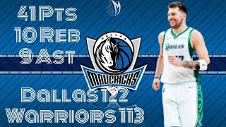 Luka Doncic Highlights vs Golden State Warriors