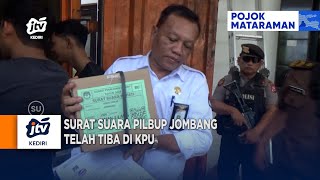 JOMBANG - Surat Suara PILBUP Telah Tiba Di KPU