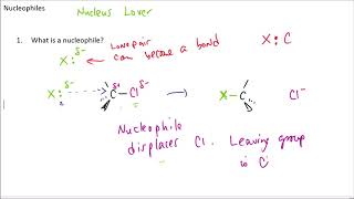 Nucleophiles  an introduction