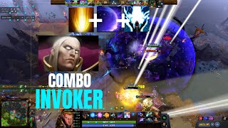 COMBO INVOKER - DOTA 2 #dota2  #dota2indonesia  #dota2gameplay   #fyp