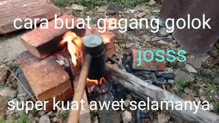 Cara buat gagang golok