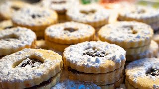 Double biscuits fourrés à la confiture de ma grand-mère - doble bletchen