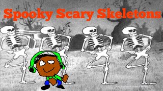 Daville sings Spooky Scary Skeletons [LATE]