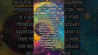 September 12th, 2024 #virgohoroscope #dailyhoroscope #dailyastrologyhoroscope #zodiacupdates