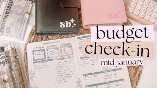 ❄️Mid-Month January Budget Check-In | New Budget Binders!