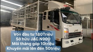 Vốn 180triệu sở hữu JAC 9Tấn - Thùng 7m | Hữu Nhân - 0794.742.787 hoặc 033.3354.599 #otomiennam