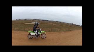 Dirt bike riding at Prairie City