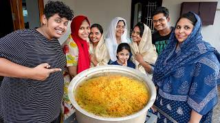 Cooking பிரியாணி With Alia's Family - Irfan's View❤️