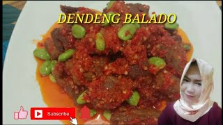 RESEP DENDENG BALADO