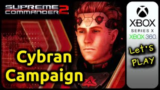 Supreme Commander 2 - Cybran Campaign: Mission 4 - Let's Play (Xbox 360/Xbox Series X)