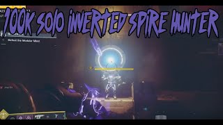 100k Solo Inverted Spire  Nightfall Hunter