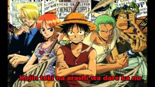 One piece opening 1 LYRICS !!!