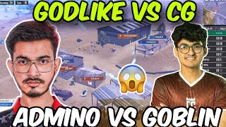 GODLIKE VS CG😱 GOBLIN VS ADMINO 1V1🔥#godlike #jonathan #goblin #cg #bmps