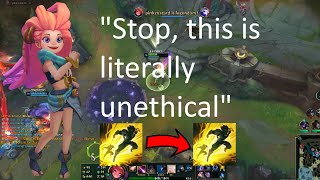 Unethical zoe plays (League of Legends)