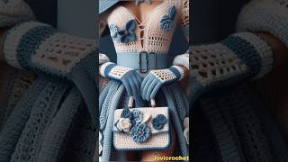 crochet women's accessories model #artificialintelligence#sorts#crochet#knitting#moda#fashion