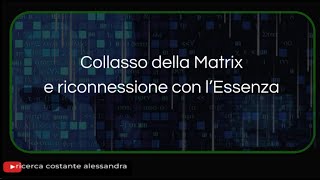 Collasso della matrix e riconnessione con l'Essenza - Iside Suberati & Klod