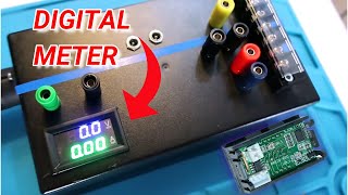 Adding A Digital meter to my DIY benchtop power supply