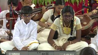 Sangeetha Mahotsava 2023 Classical Music Presentation by the Students of Sai Samskruthi