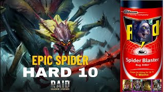 Epic Spider Hard 10 Raid Shadow Legends