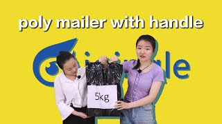 Poly mailer - What's poly mailer with handle?