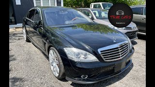 Обзор Mercedes Benz S550 AMG 2005 год