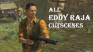 Uncharted Drakes Fortune ALL EDDY RAJA Character Cutscenes Story Mode (James Sie)