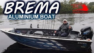 BREMA-ALUMINIOWA ŁÓDŻ WĘDKARSKA/BREMA ALUMINIUM FISHING BOAT-deep V/NOWA ŁÓDŻ