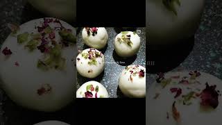 white chocolate thandai truffles...