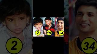 SUSHANT SINGH RAJPUT CHILDHOOD TO YOUNG TRANSFORMATION. SUSHANT SINGH RAJPUT CHILDHOOD MEMORIES