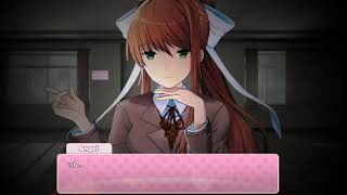 MONIKA AFTER STORY MOD|MONIKA TELLING US A HORROR STORY|DDLC MOD