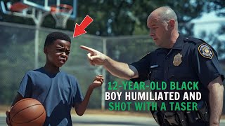 12-year-old black boy humiliated and shot with a stun gun by white police