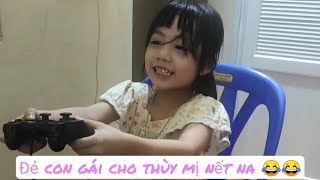 Đẻ Con Gái Cho Thùy Mị Nết Na Và Cái Kết - Game Thủ Nhí | Cải TV #Shorts