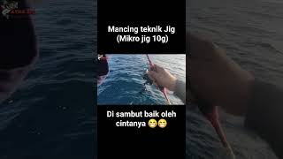 Mancing di lampu tanda kapal laut #hobimancing #sukamancing #atnabpp #fishing #mancingmania