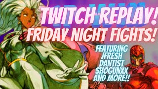 MvC2 - Twitch Replay! Friday Night PSN Fights - Featuring JFresh, Assmode, Dantist and more!