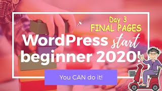 WordPress Beginner Series 2020 | Pet Sitting Business Website | Easy