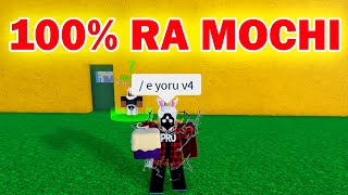 Cách RANDOM 100% ra Mochi - Dùng lệnh này RANDOM 100% ra trái ác quỷ xịn trong Blox Fruits - Roblox