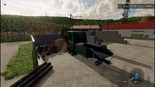 Making woodchips/transporting machinery & materials |Public Work |Fs22 |Ps4