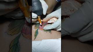 coloring red #shorts #tattoodesign #youtubeshorts #amazing #satisfying #trending #viral #fyp