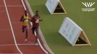 Full Race:Kipkirui wins 1500m Heat 1 Commonwealth Youth Games 2023