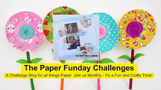 Compare Fussy Cutting to Scan N Cut | Paper Funday Challenge