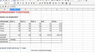 04 Using Spreadsheet Functions