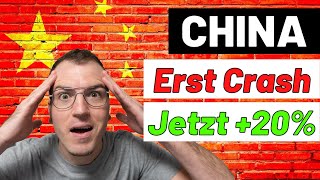 China Aktien +20%🚀🤑 nach dem Crash! Das sind die Gründe!😮 So gehe ich jetzt vor!🔥 Delisting-Risiko?🤔