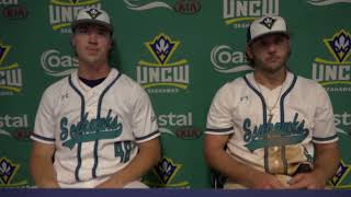 UNCW Baseball Luke Craig & Jac Croom | Postgame vs Coastal Carolina, 04-02-2024