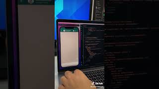 What's app UI Flutter #softwaredeveloper #androiddeveloper #code
