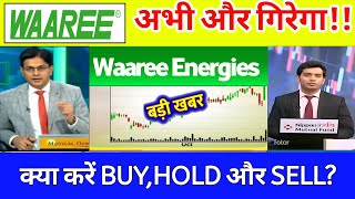 Waaree Energies share news,Fall reason ?,hold or sell ?,waaree renewables Share analysis 12 Nomber