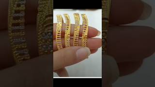 beautiful 🪙 Gold bangles 2024|latest gold bangle #bangles #goldbangles #youtubeshort