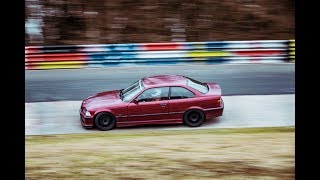 Nürburgring Nordschleife 325i rain vs. e36 ringtool on Raintires Drift and Fun no crash no BTG DSK