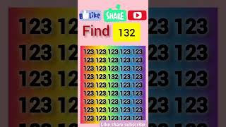 Find the odd number #subscribe #music #puzzle #shorts