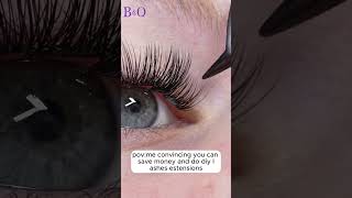 HOW TO: APPLY LASHES PROPERLY & QUICKLY  |B&Q Lashes|