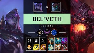 Bel'Veth Jungle vs Maokai: Godlike - EUW Master Patch 14.15